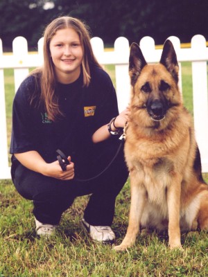 Jazz and Vicky at YKC Camp 2001